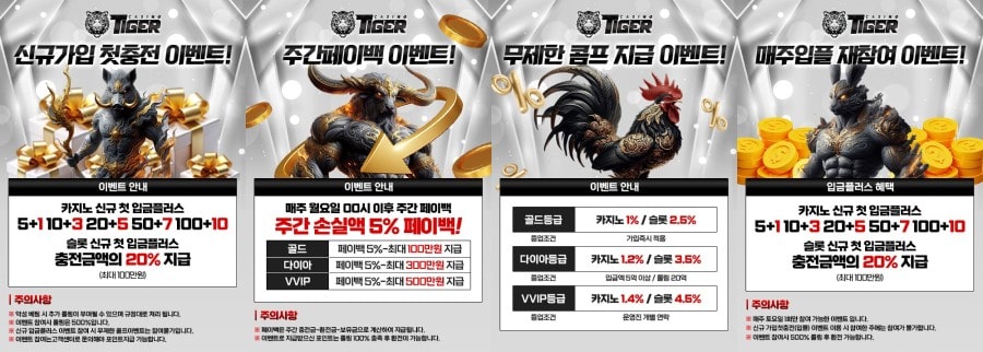 타이거카지노 회원 가입 방법 안내